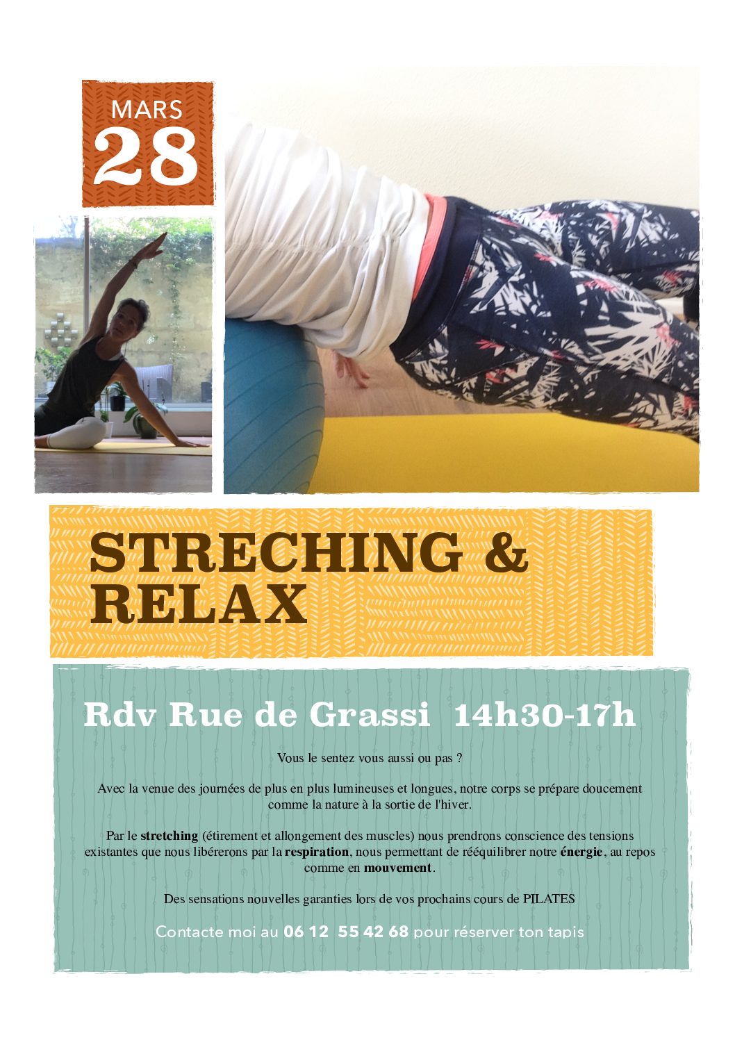 Atelier Stretching du 28 Mars
